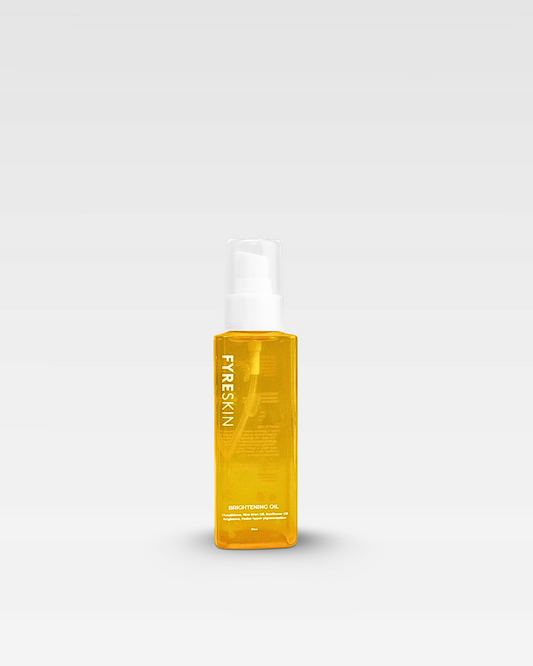 Brightening body oil