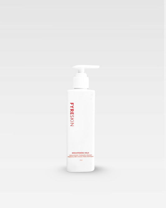 Brightening body milk